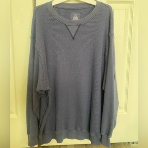 Aerie Waffled Oversize Crewneck in size medium!!